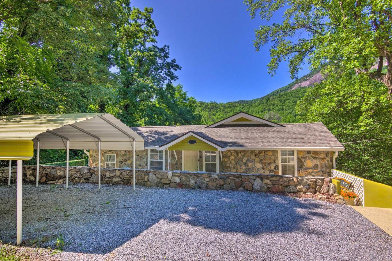 Unique Chimney Rock Cottage With Breathtaking Views Lake Lure Esterno foto