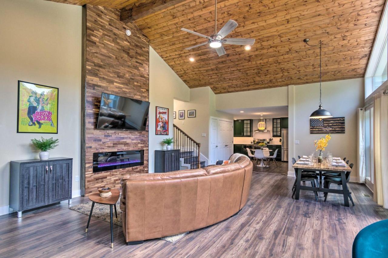 Unique Chimney Rock Cottage With Breathtaking Views Lake Lure Esterno foto