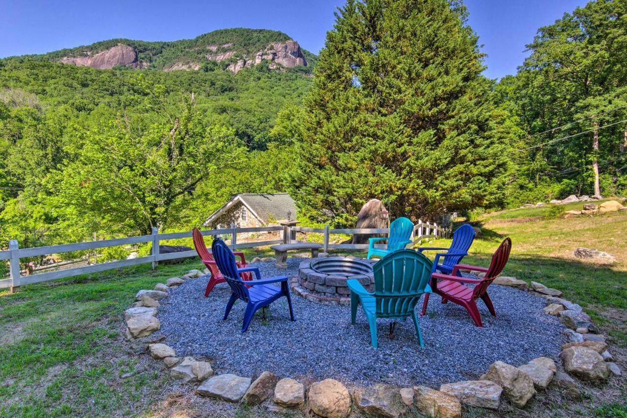 Unique Chimney Rock Cottage With Breathtaking Views Lake Lure Esterno foto