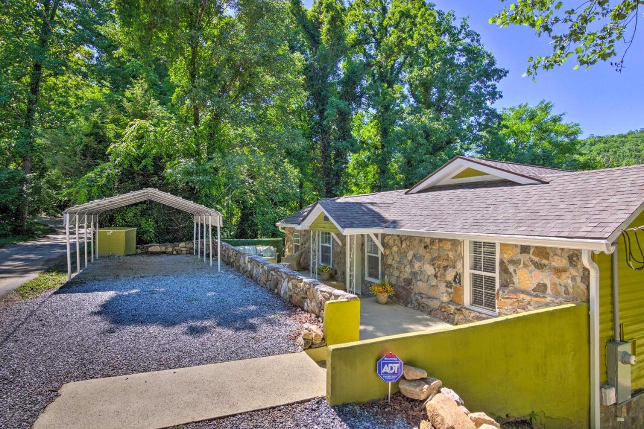 Unique Chimney Rock Cottage With Breathtaking Views Lake Lure Esterno foto